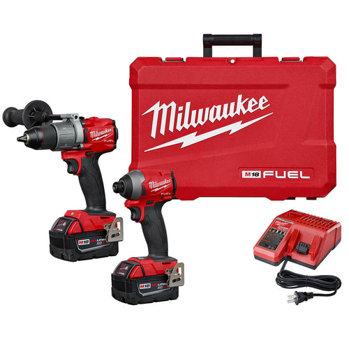 Milwaukees FUEL M18 2997-22 18-Volt 2-Tool Hammer Drill-Impact Driver