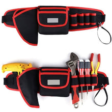 Load image into Gallery viewer, Electrician Drill Tool Bag Waist Pocket Pouch Belt Storage Holder Maintenance Kit