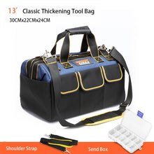 Load image into Gallery viewer, AIRAJ Tool Bag Portable Electrician Bag Multifunction Repair Installation Canvas Large Thicken Tool Bag Work Pocket