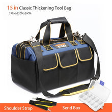 Load image into Gallery viewer, AIRAJ Tool Bag Portable Electrician Bag Multifunction Repair Installation Canvas Large Thicken Tool Bag Work Pocket