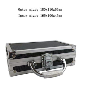 Portable Aluminum Tool Box Safety equipment Toolbox Instrument box Storage Case Suitcase Impact Resistant Case With Sponge