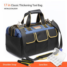 Load image into Gallery viewer, AIRAJ Heightening Large Capacity Tool Bag, Multi-function Electrician Bag, Anti-fall and Wear-resistant Woodworking Bag