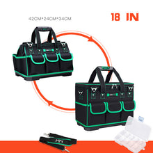 Load image into Gallery viewer, AIRAJ Heightening Large Capacity Tool Bag, Multi-function Electrician Bag, Anti-fall and Wear-resistant Woodworking Bag