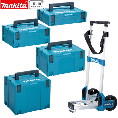 Makita tool box Tools suitcase case  MakPac Connector 821549-5 821550-0 821551-8 821552-6  Storage  Toolbox bandage trolley