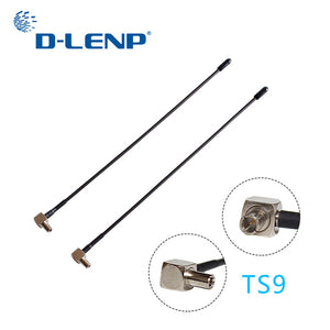 Dlenp 2pcs 4G LTE Antenna with TS9 or CRC9 Connector For Huawei E398 E5372 E589 E392 Zte MF61 MF62 aircard 753s 5dbi Gain