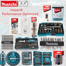 Load image into Gallery viewer, MAKITA  ImpactX Performance-Optimized  Steel Driver Bit Set  Metric Drill Screw Bit Set B-54081 B-36170 B-45412 B-52467 D-58833