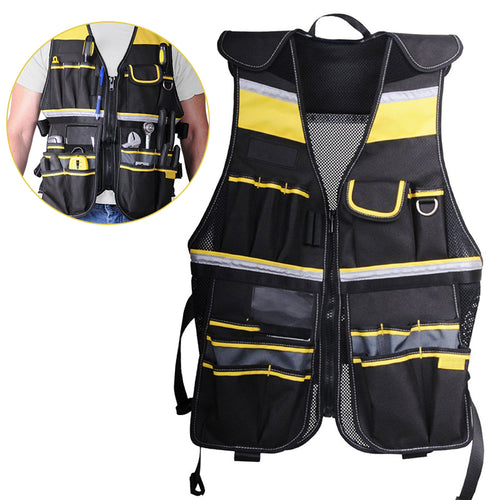 Carpenter Pouch Electrician Carpenter Bags Tool Vest Framer Plumber Construction Adjustable Pouch Durable And Convenince