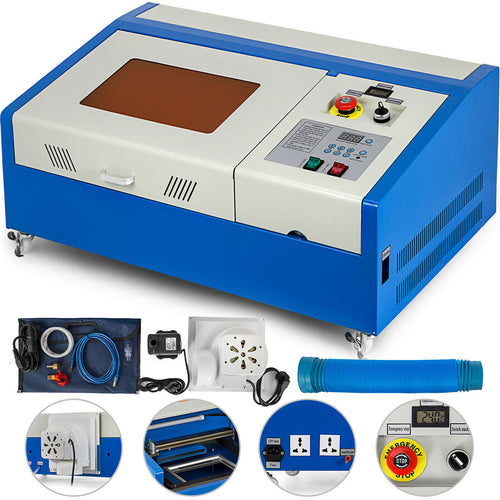 EU Warehouse 40W CO2 Laser Machine Cutting Machine Laser Engraving Machine