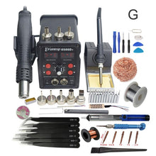 Load image into Gallery viewer, Eruntop 8586D+ Double Digital Display  Electric Soldering Irons +Hot Air Gun Better SMD Rework Station Upgraded 8586 8786 8786D