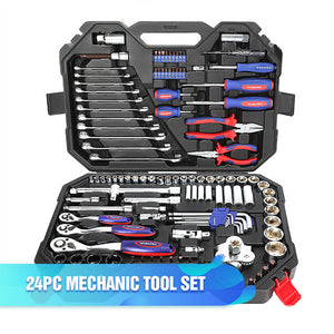 WORKPRO Tool Set Hand Tools for Car Repair Ratchet Spanner Wrench  Socket Set Professional Bicycle Car Repair Tool Kits