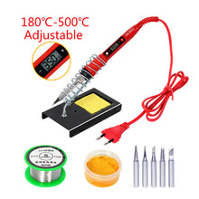 Load image into Gallery viewer, Handskit Temperature Electric Soldering Iron Kit 110V 220V 80W Soldering Iron kit With Multimeter  Welding Tool Kits