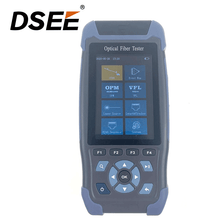 Load image into Gallery viewer, 1310 1550nm 24/22dB 60KM handheld smart mini pro 9 in 1 multifunction fiber optic OTDR with cooper ethernet tester