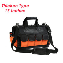 Load image into Gallery viewer, Size 13 17 20 Tool Bags Waterproof Tool Bags Large Capacity Bag Tools Multi-Function Heavy Duty Storage Organizer Carrier Bag