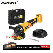 Load image into Gallery viewer, 125mm Brushless angle grinder without battery applicable to the battery of Makita