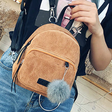 Load image into Gallery viewer, Women Leather Backpacks Schoolbags Travel Shoulder Bag